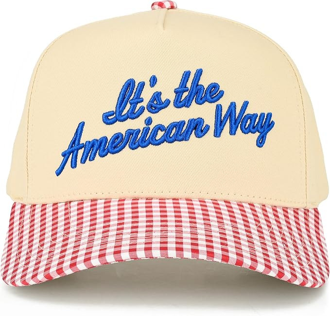 Premium Embroidered Hat | It's The American Way Hat | Amazon (US)