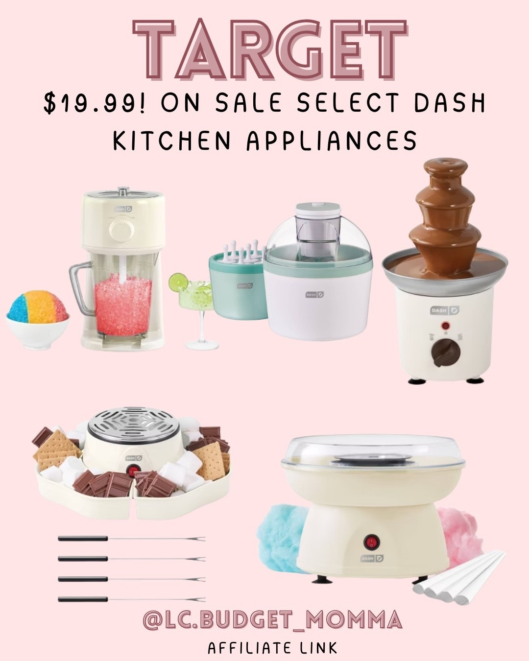 On sale $19.99!! Deal ends 6.13

#targetdeals #kitchen #smores #kitchenappliances #cottoncandy #slushie #shavedice #sale

#LTKSaleAlert #LTKHome #LTKfoodie