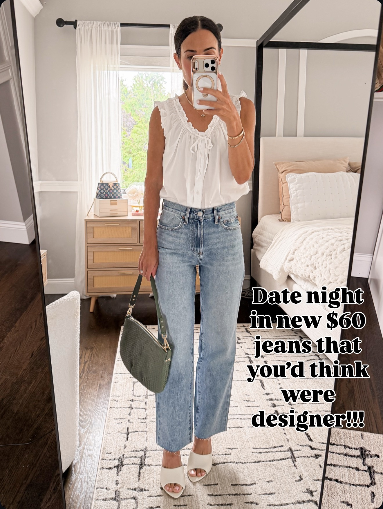 What I wore recently as a 43-year-old mom of 2 🤍

Apparently my summer uniform is: really good jeans, ridiculously comfy sets, bra-free tanks and anything I can throw on without overthinking it 😂

These are the pieces I’ve genuinely been reaching for on repeat—from $40 Target jeans and a $60 designer-looking pair to the softest matching set and my favorite lightweight summer denim.

#LTKSeasonal #LTKOver40 #LTKootd