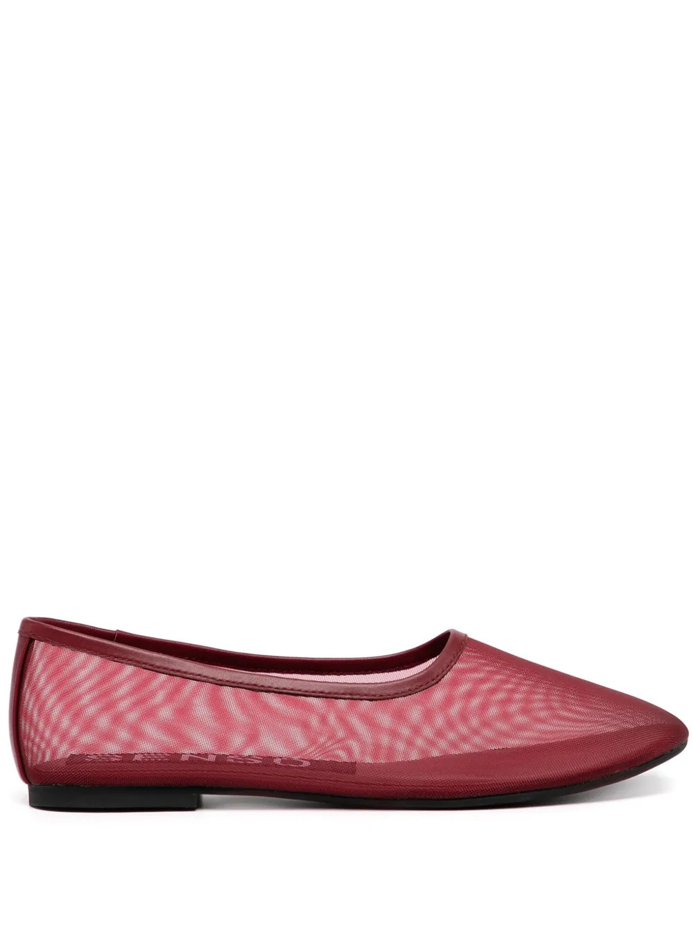 Senso Dena mesh ballerina shoes - Red | Farfetch Global
