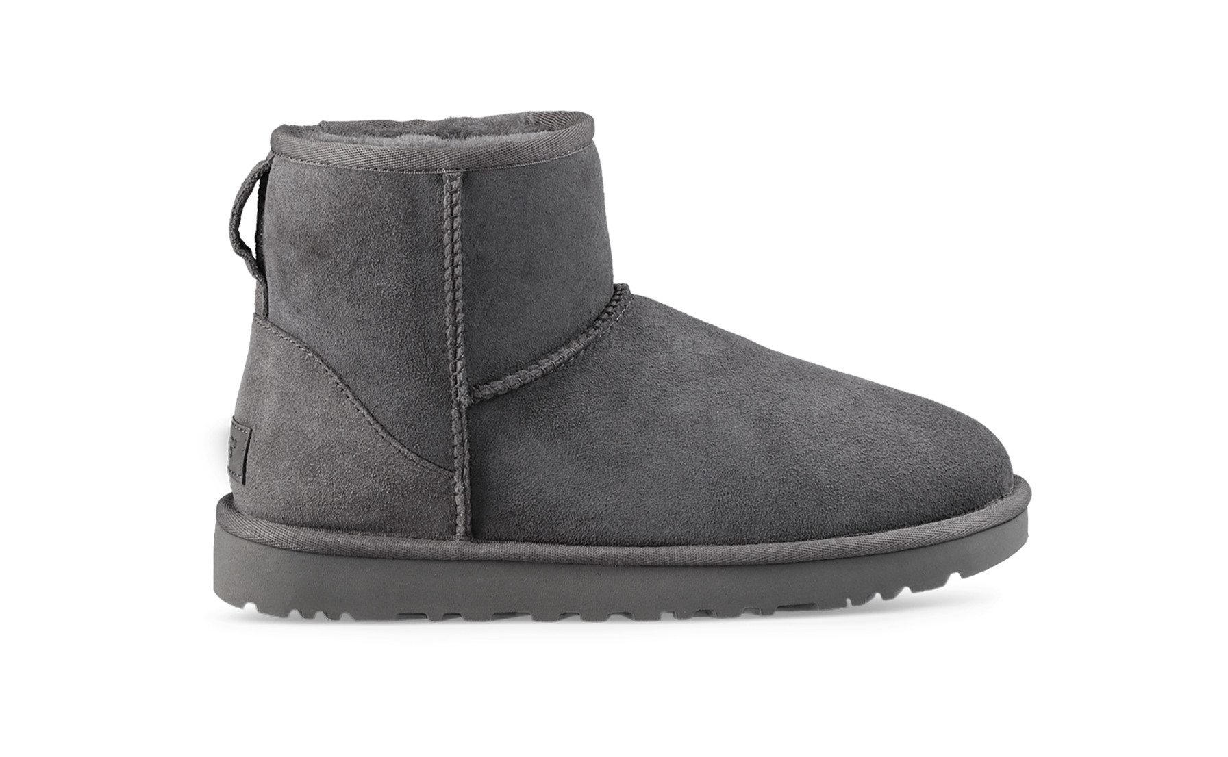 UGG Women's Classic Mini II Boot Sheepskin Classic Boots in Grey, Size 10 | UGG (US)