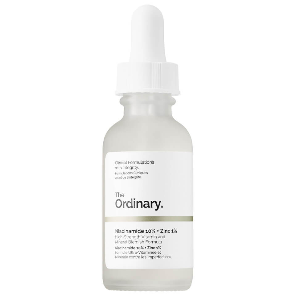 The Ordinary Niacinamide 10% + Zinc 1% High Strength Vitamin and Mineral Blemish Formula 30ml | HQ Hair