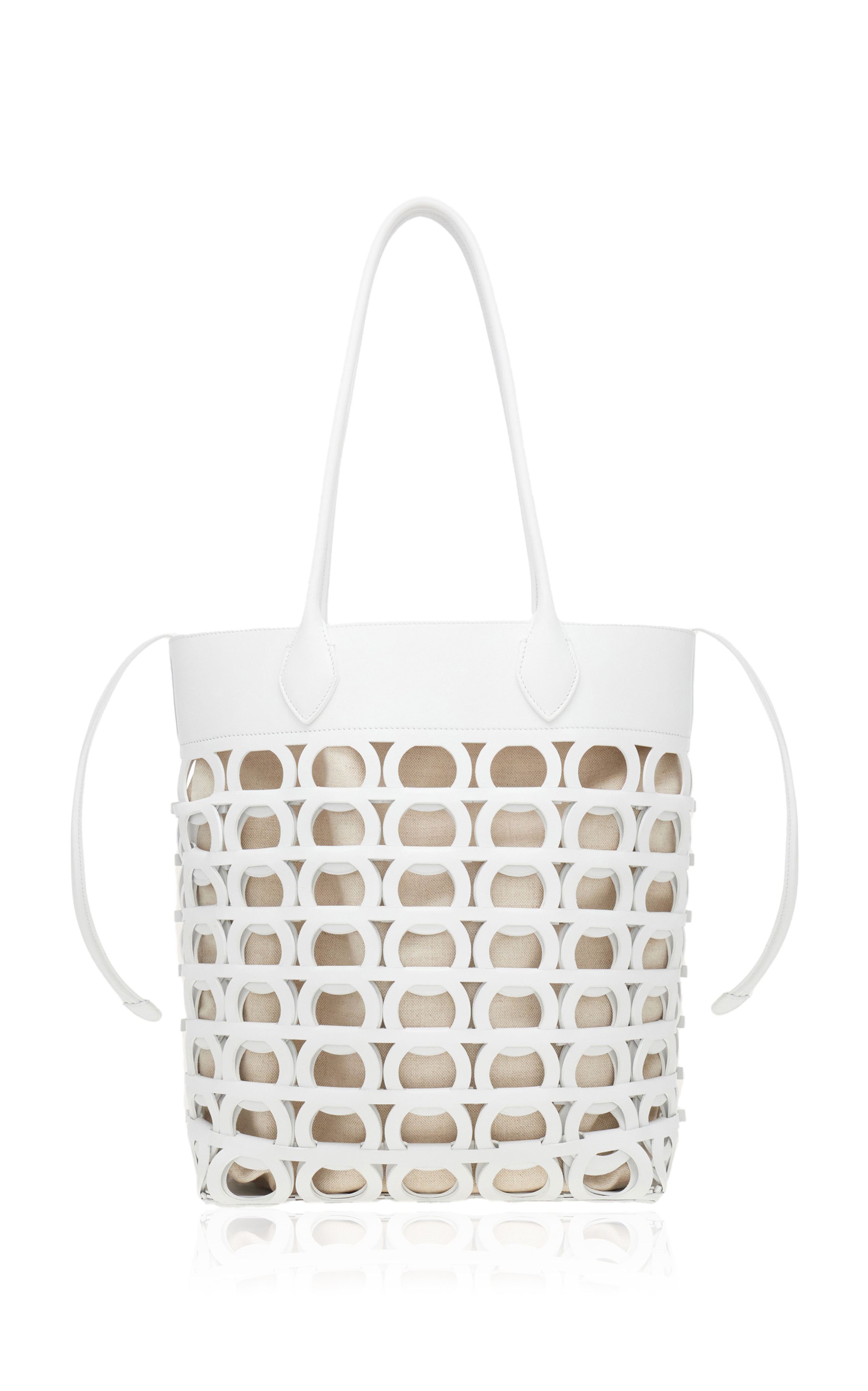 Laser-Cut Gancini Leather Tote Bag | Moda Operandi (Global)