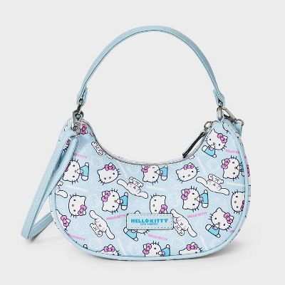 Girls' Hello Kitty and Friends Printed Shoulder Bag - Blue | Target