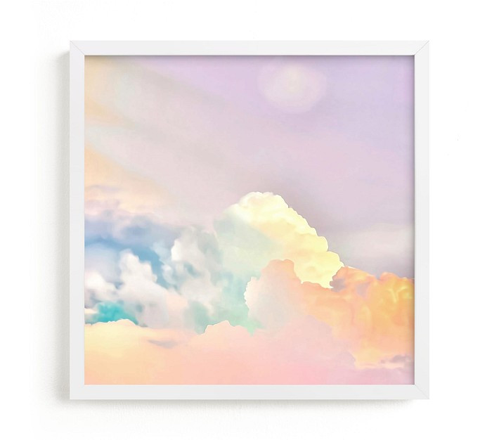 Minted® Ice Cream Clouds Wall Art by Melissa Agular | Pottery Barn Kids