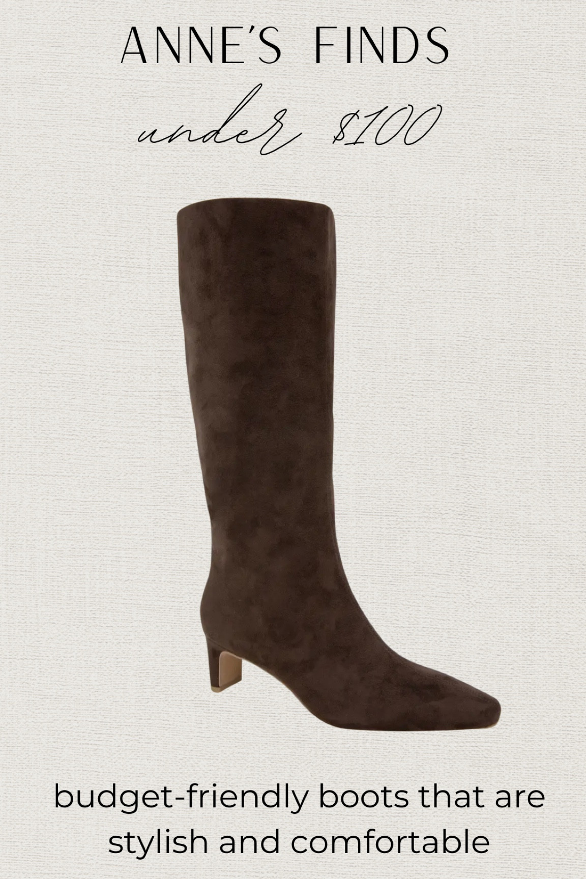 Found a boot so good I got it in multiple colors, including the popular chocolate brown! 

This pull-on knee high boot is timeless, yet on trend and so comfortable! 

My rule is I don’t buy shoes that are hard to put on … and these are super easy! Love them, which is why I say, add to cart!

#LTKFindsUnder100 #LTKSaleAlert #LTKShoeCrush
