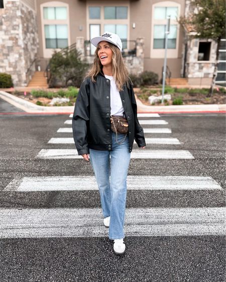 Casual fall outfit for running errands- love these jeans so much, they’ve been my go to lately!

Jeans: 25 
Shirt: small
Jacket: small


Fall outfits, fall style, madewell jeans, bomber, fall jackets 

#LTKSeasonal #LTKfindsunder100 #LTKxMadewell