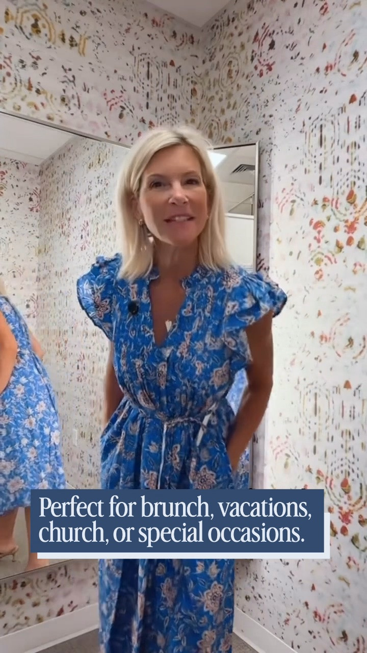 This floral midi dress is one of my favorite finds from the Nordstrom Anniversary Sale. It has a designer-inspired look with feminine ruffle sleeves, a flattering tie waist, and an easy silhouette you’ll wear from late summer into fall.

👩‍💻 LTK PRO TIPS
❤️ Heart = Support my posts ;-)
🔖 Save = Get sale & restock alerts for the things you love!
📋 Lists = Keep favorites organized (List ideas: Christmas, Birthdays, and Vacations!)
📲 Share = Send lists and products to a friend (or your daughters like me).
💬 Comment = Ask me anything, and I’ll answer. ;-)

#LTKootd #LTKSaleAlert #LTKOver40