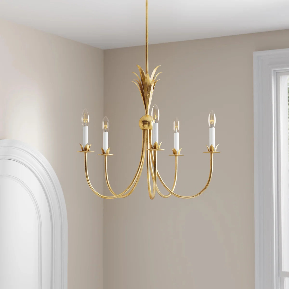 Nicole 5 - Light Dimmable Chandelier | Wayfair North America
