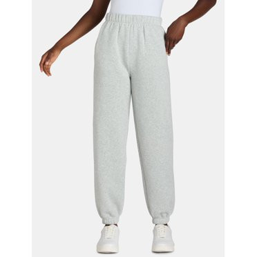 No Boundaries Fleece Jogger Pants, 2-Pack, Women's | Walmart (US)