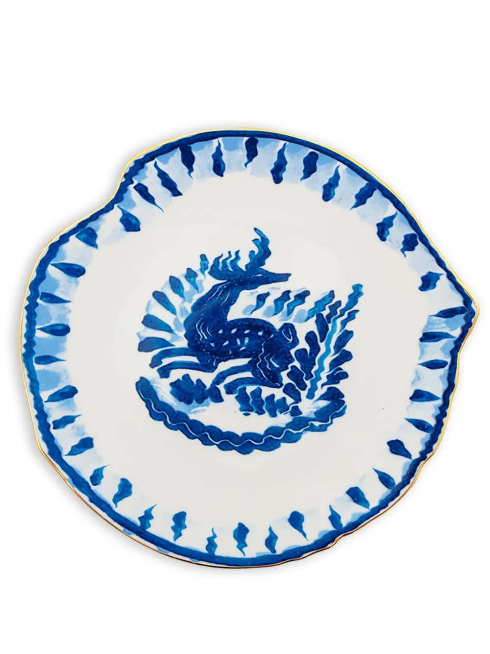 Seletti Classic On Acid Deer Dessert Plate - Farfetch | Farfetch Global