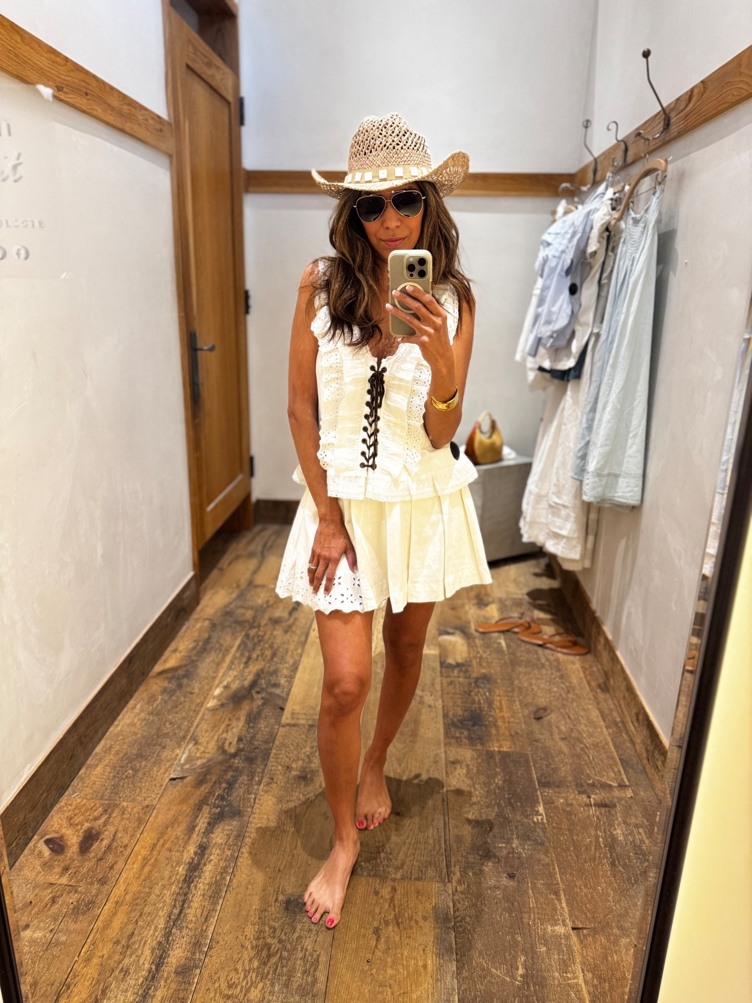 Rodeo outfit
Western outfit 
Straw hat 

#LTKStyleTip #LTKOver40 #LTKSaleAlert