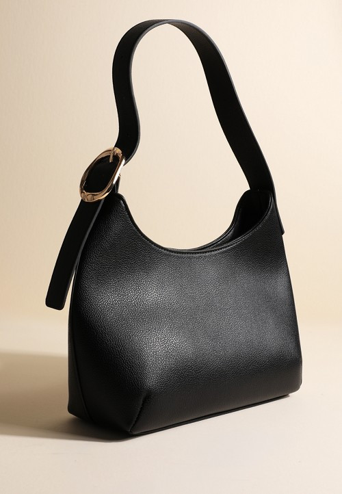 Pebbled Faux Leather Shoulder Bag | maurices | Maurices