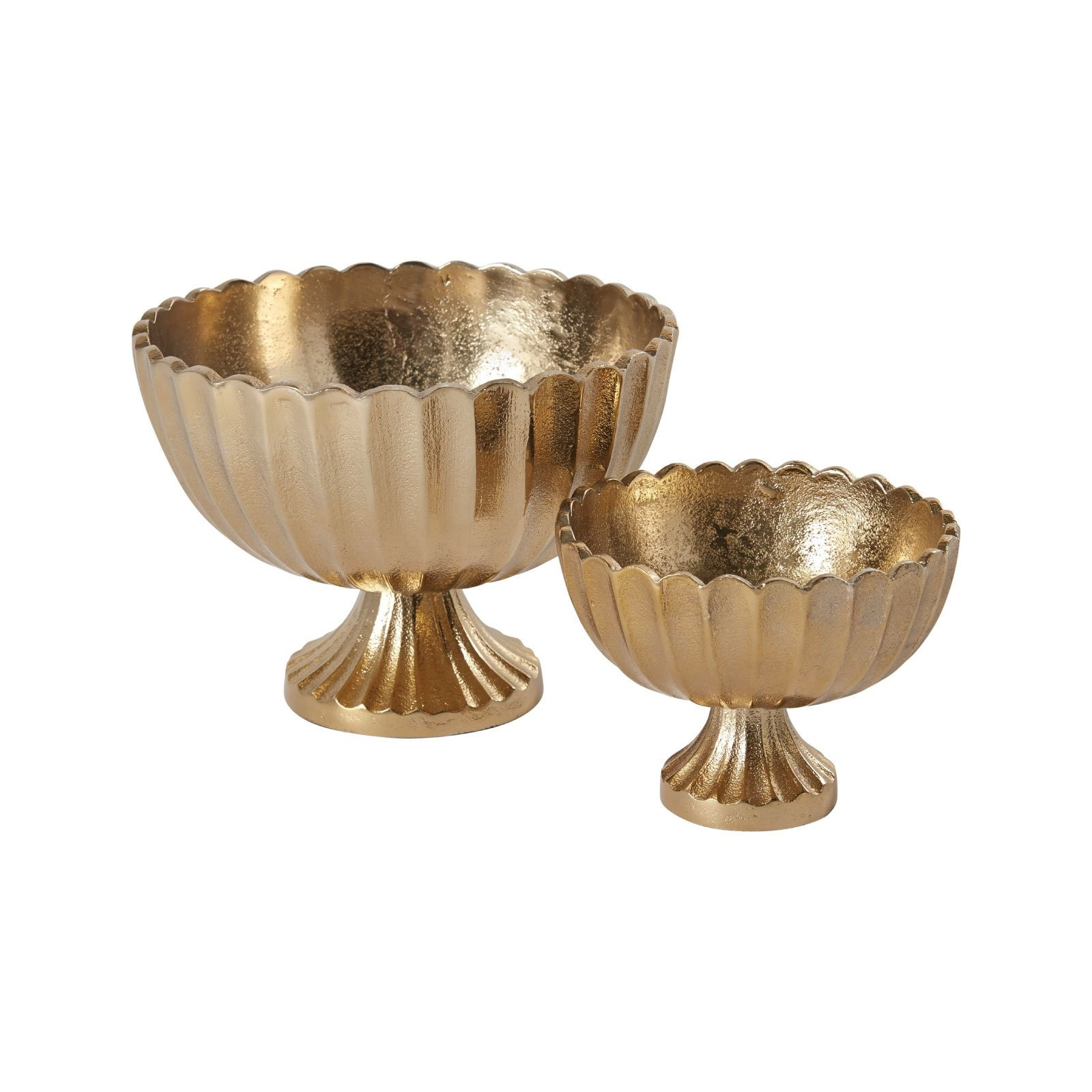 Scallop Gold Bowl | Brooke and Lou