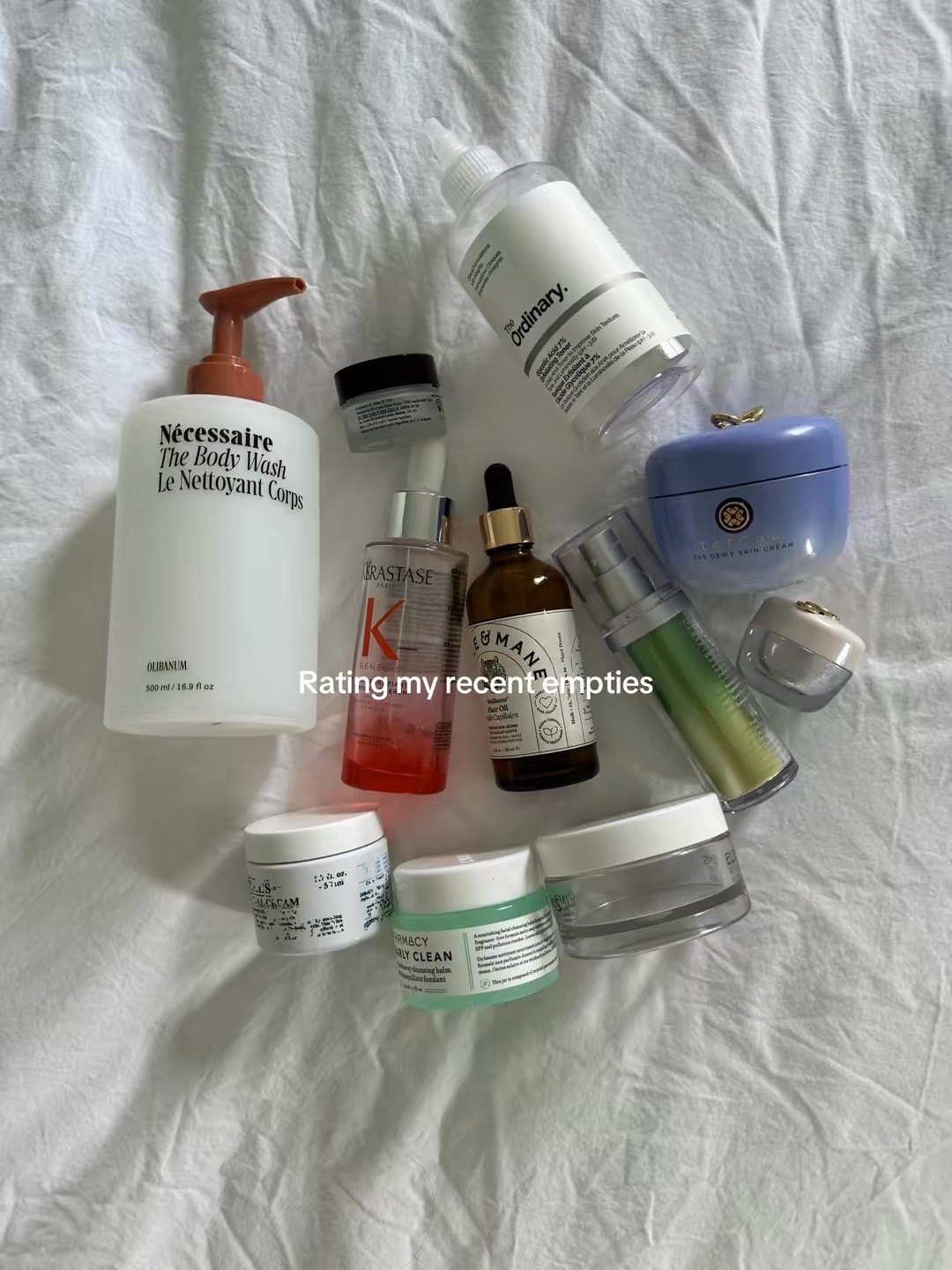 My recent empties!