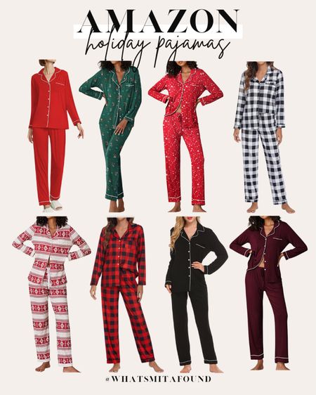 Amazon holidays pajamas, Christmas pajamas, pajama set, Christmas pajama set, holiday pajama set, Buffalo check pajamas, Christmas pjs, holiday pjs

#LTKHoliday #LTKunder50 #LTKsalealert