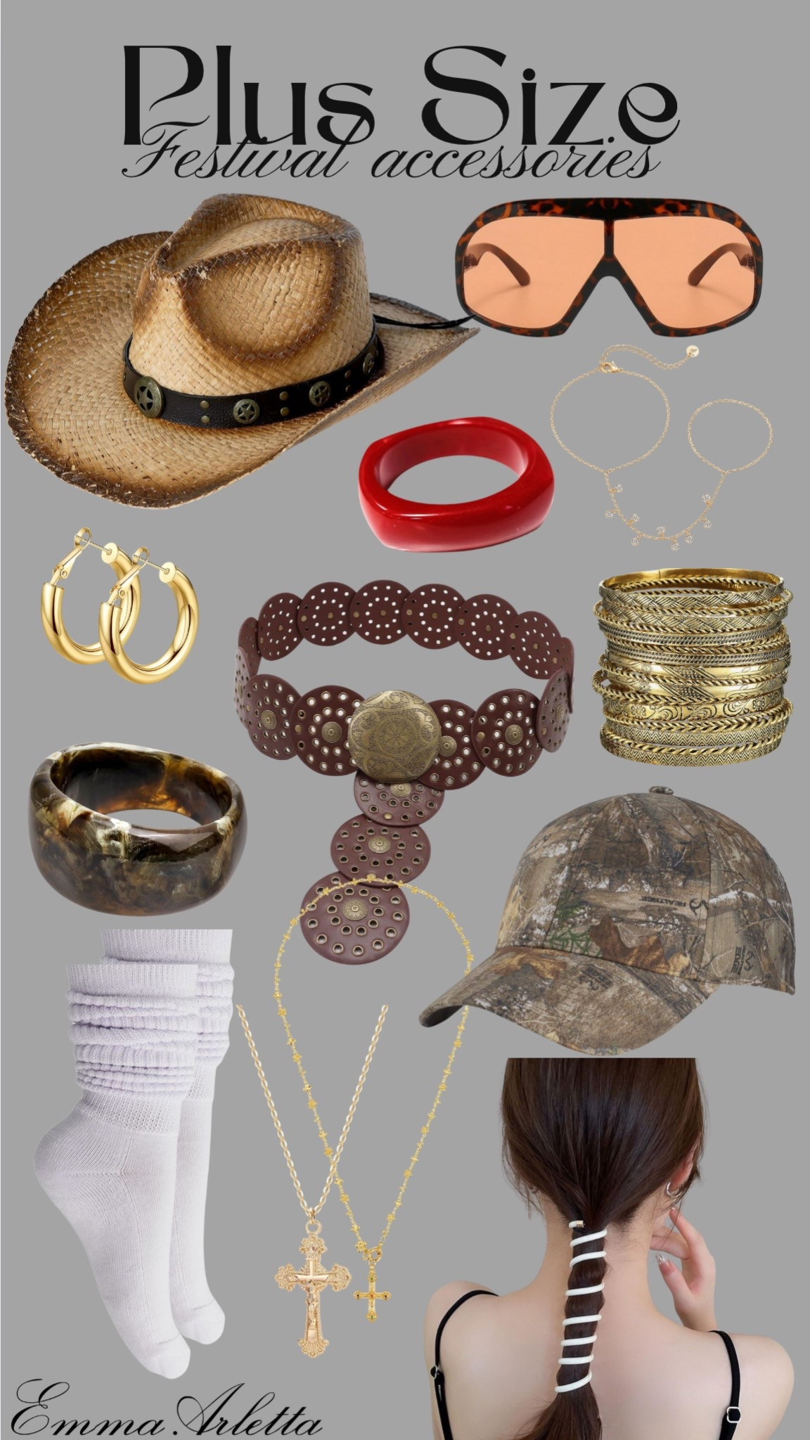 Coachella accessories 🎟️

Coachella, festival, accessories, western, festival outfit, Coachella outfit 

#LTKFestival #LTKFindsUnder100 #LTKStyleTip