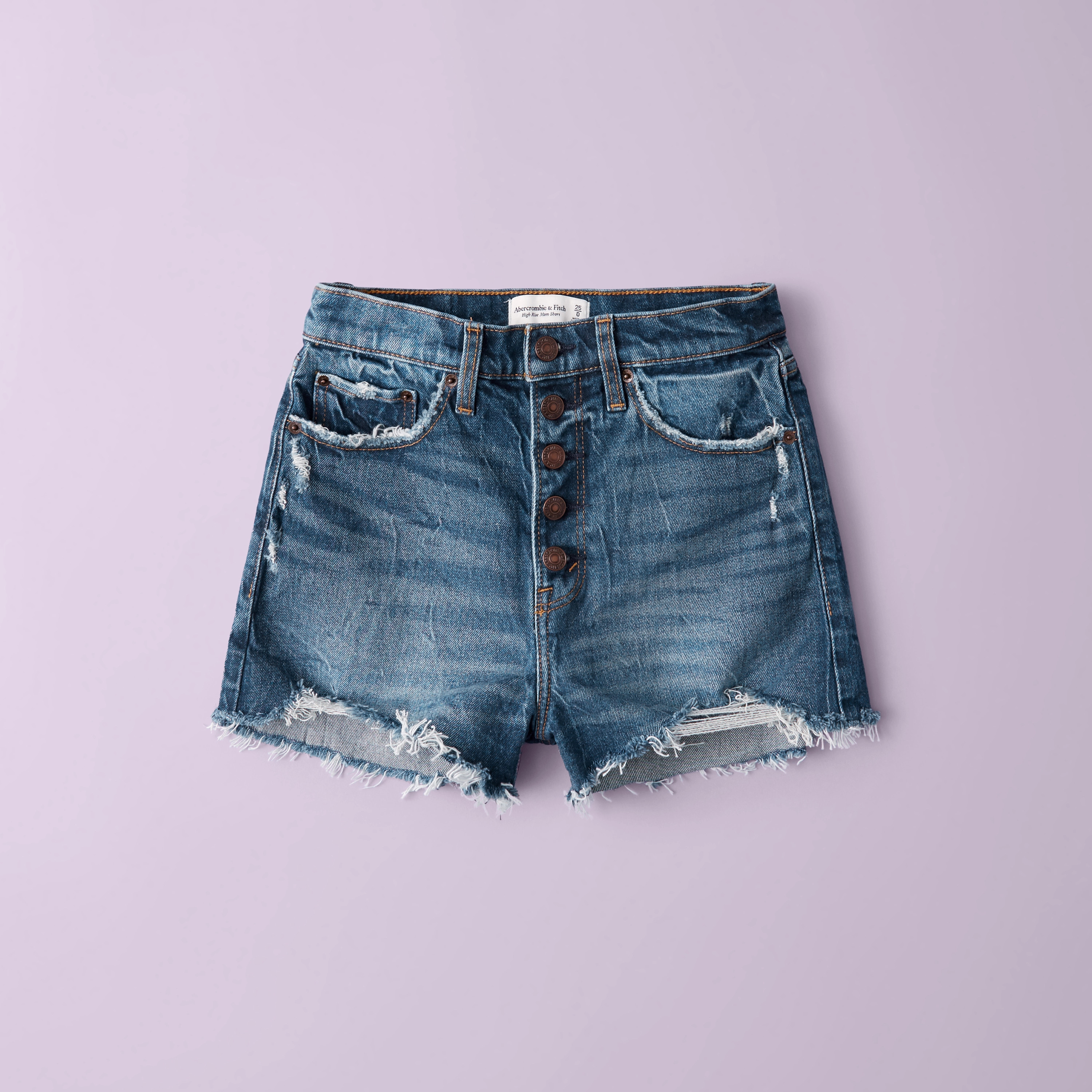 High Rise Mom Shorts | Abercrombie & Fitch (US)