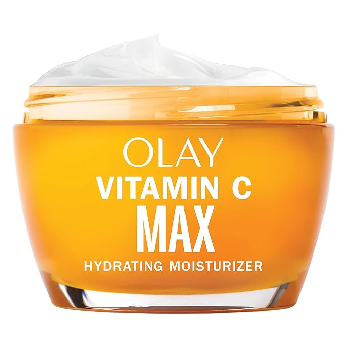 Olay Vitamin C MAX Face Moisturizer, Brightening Cream for Women, Hydrating, Evens Tone, Dark Spo... | Amazon (US)