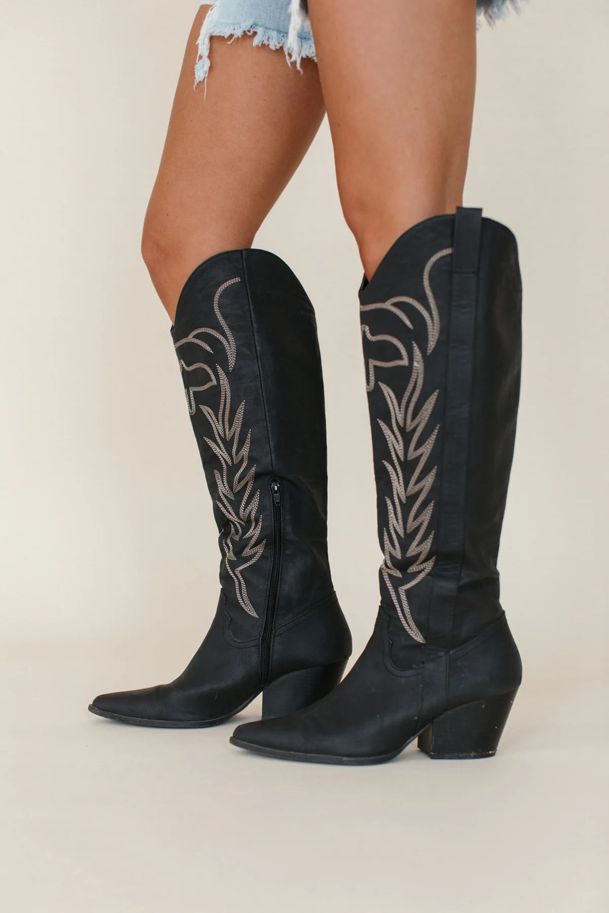 RESTOCK - Postie Western Black Boots | The Post