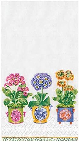 Caspari Primroses Paper Guest Towel Napkins - 30 Count | Amazon (US)