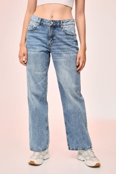 Wide Low Waist Jeans | H&M (US + CA)