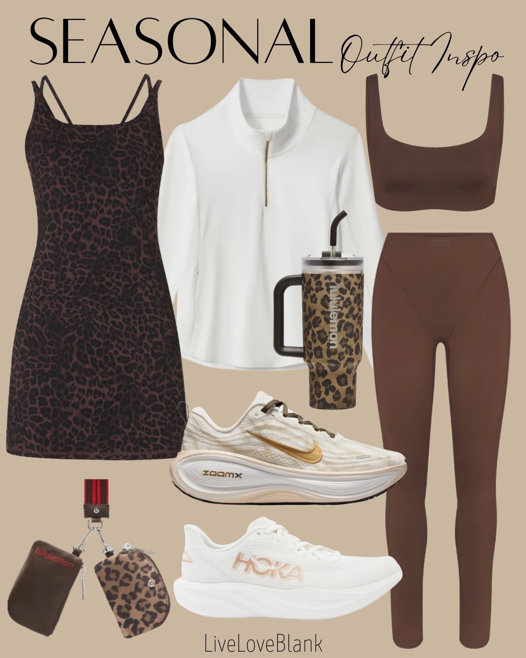 Seasonal outfit 
Athleisure for her 
Outfits for her 

#LTKOver40 #LTKActive #LTKSeasonal