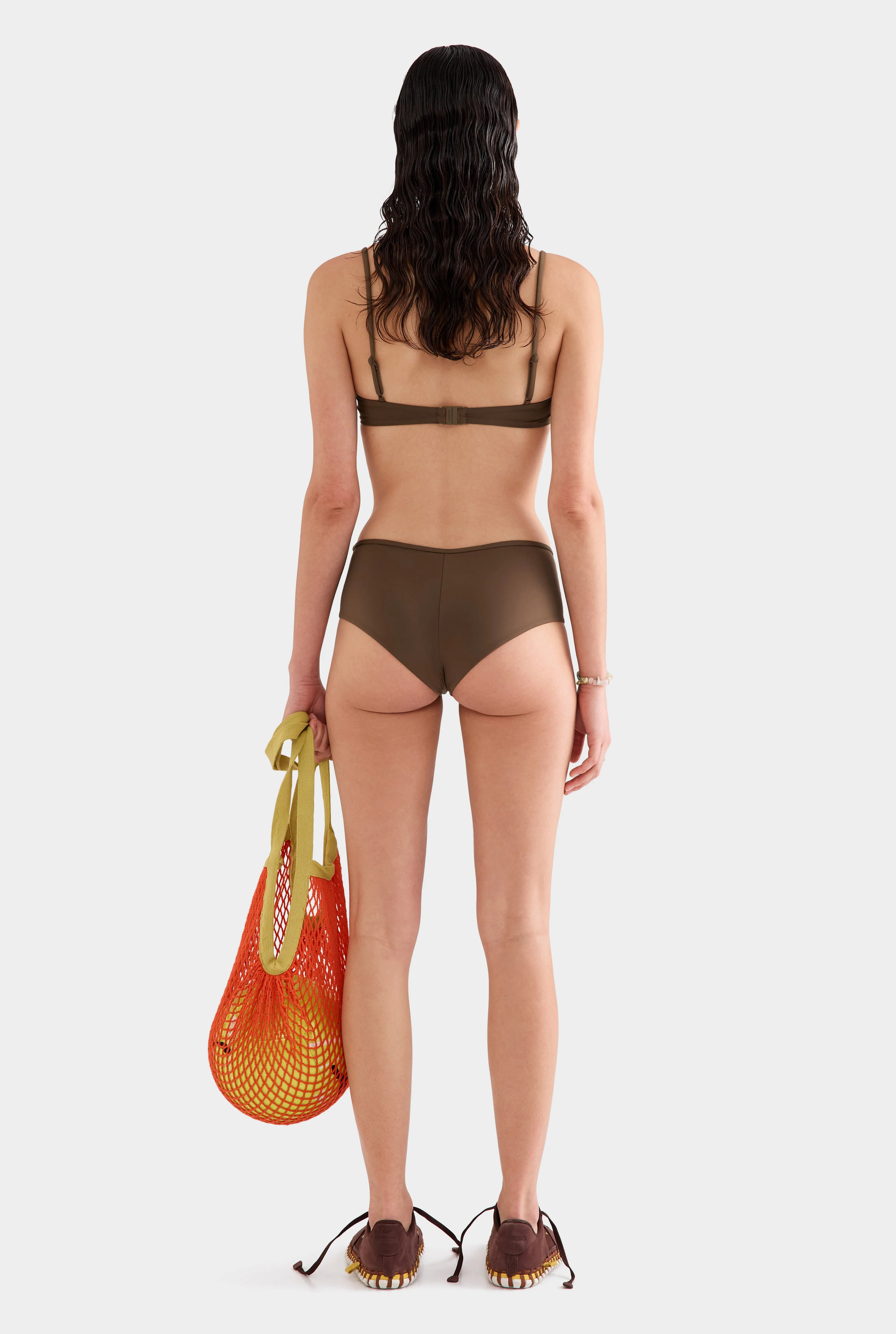 Womens Balconette Swim Top in Cocoa | Venroy | Venroy AU