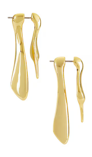 Lisieux Ear Jacket in Gold | Revolve Clothing (Global)