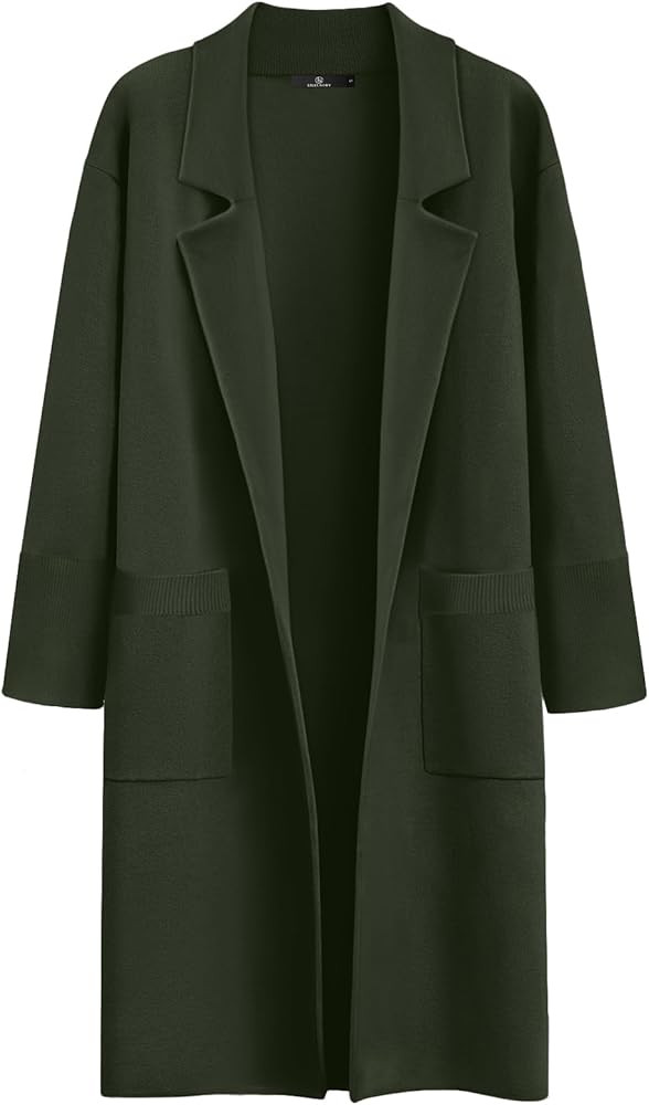 LILLUSORY Women's Long Dressy Cardigan Sweaters Fall Oversized Cozy Jacket Outfits 2025 Date Nigh... | Amazon (US)