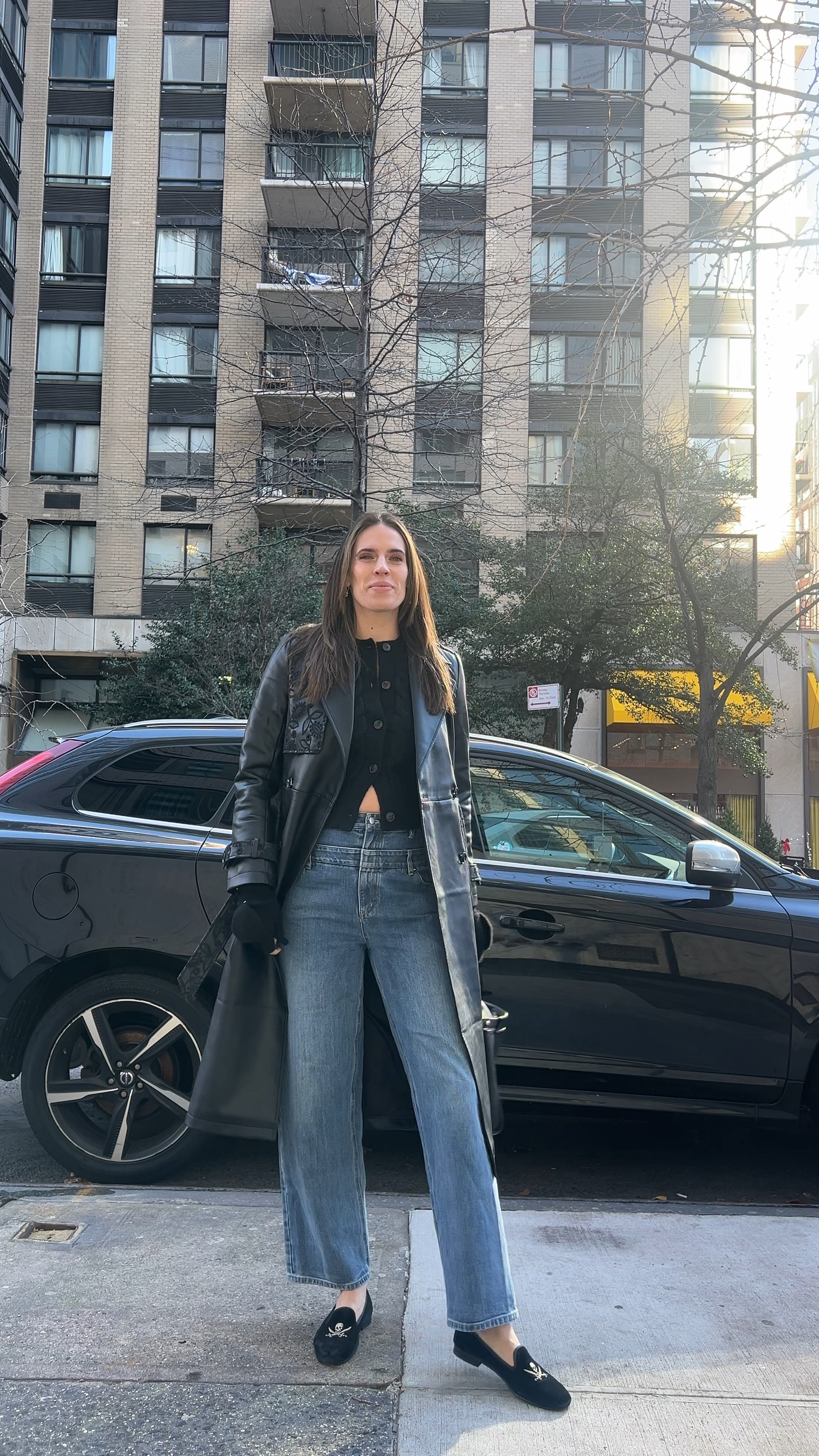 My look to run around nyc for errands and a little self care 

✨ps best cashmere glove mittens ✨ Use code SUMNER20 for 20% off

#cardigan #sweater #leathertrench 

#LTKSeasonal #LTKbump #LTKstyletip