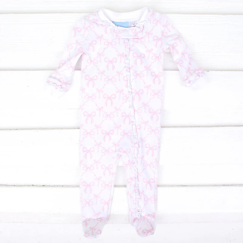 Bella's Bows Zip Sleeper | Classic Whimsy