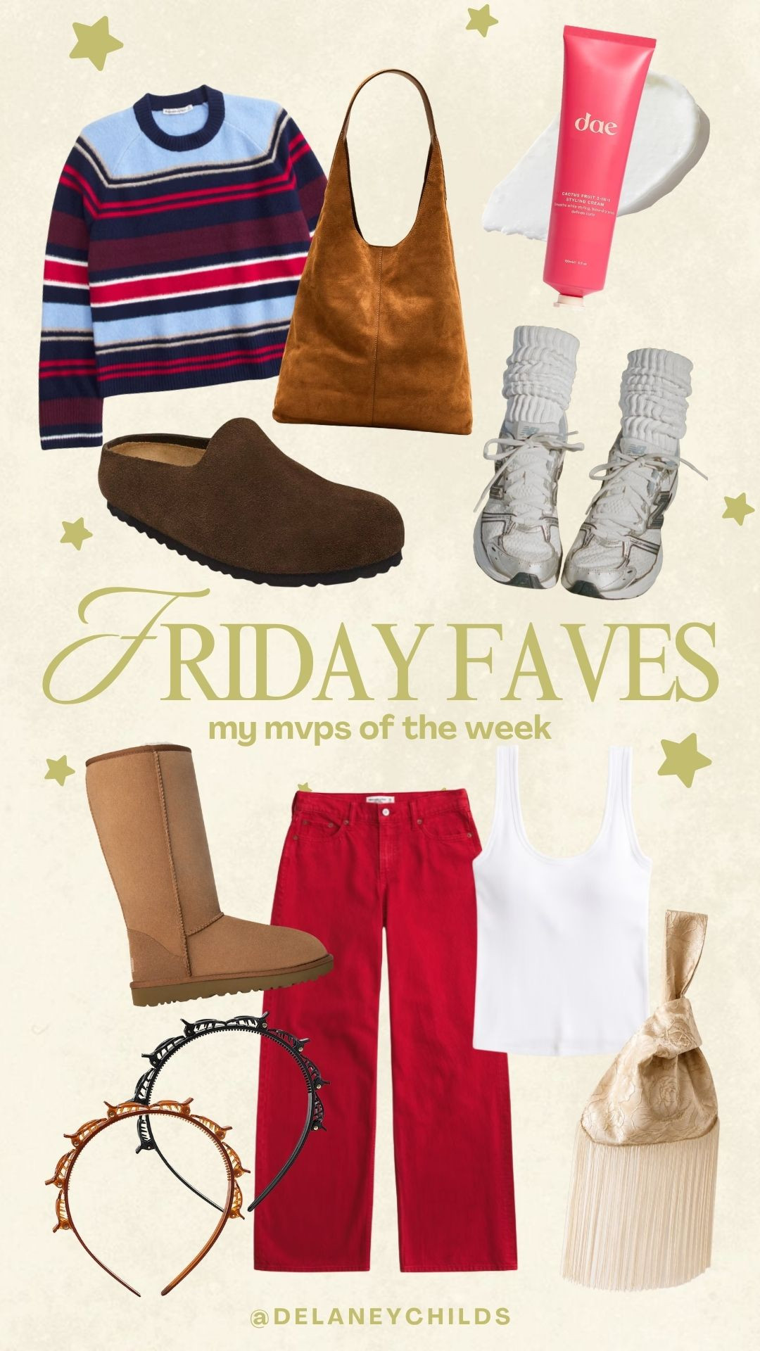 my friday faves of the week! 

 #LTKdayinmylife #LTKgrwm #LTKootd