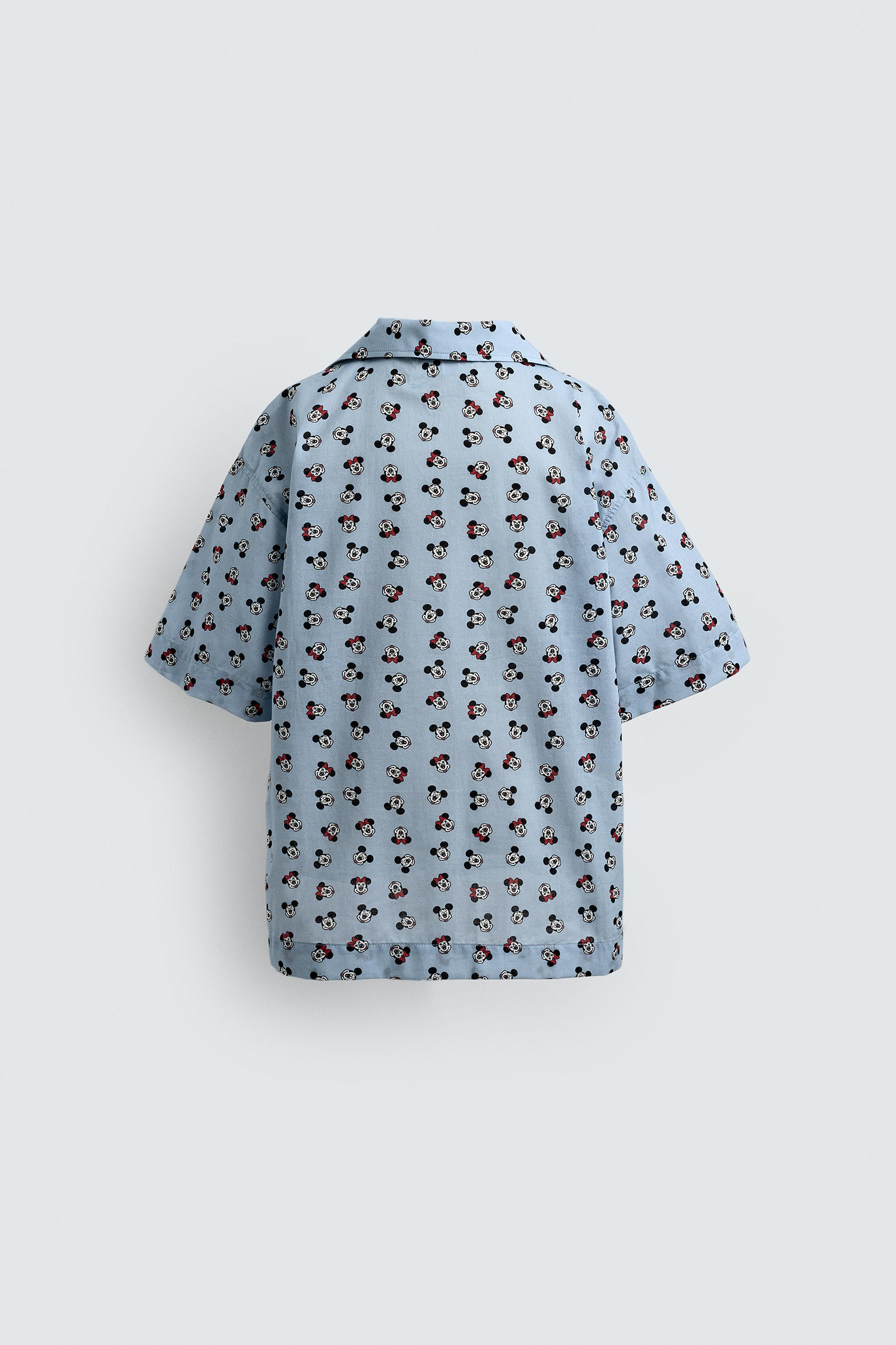 MINNIE + MICKEY MOUSE SHIRT HARRY LAMBERT FOR ZARA X DISNEY | Zara US