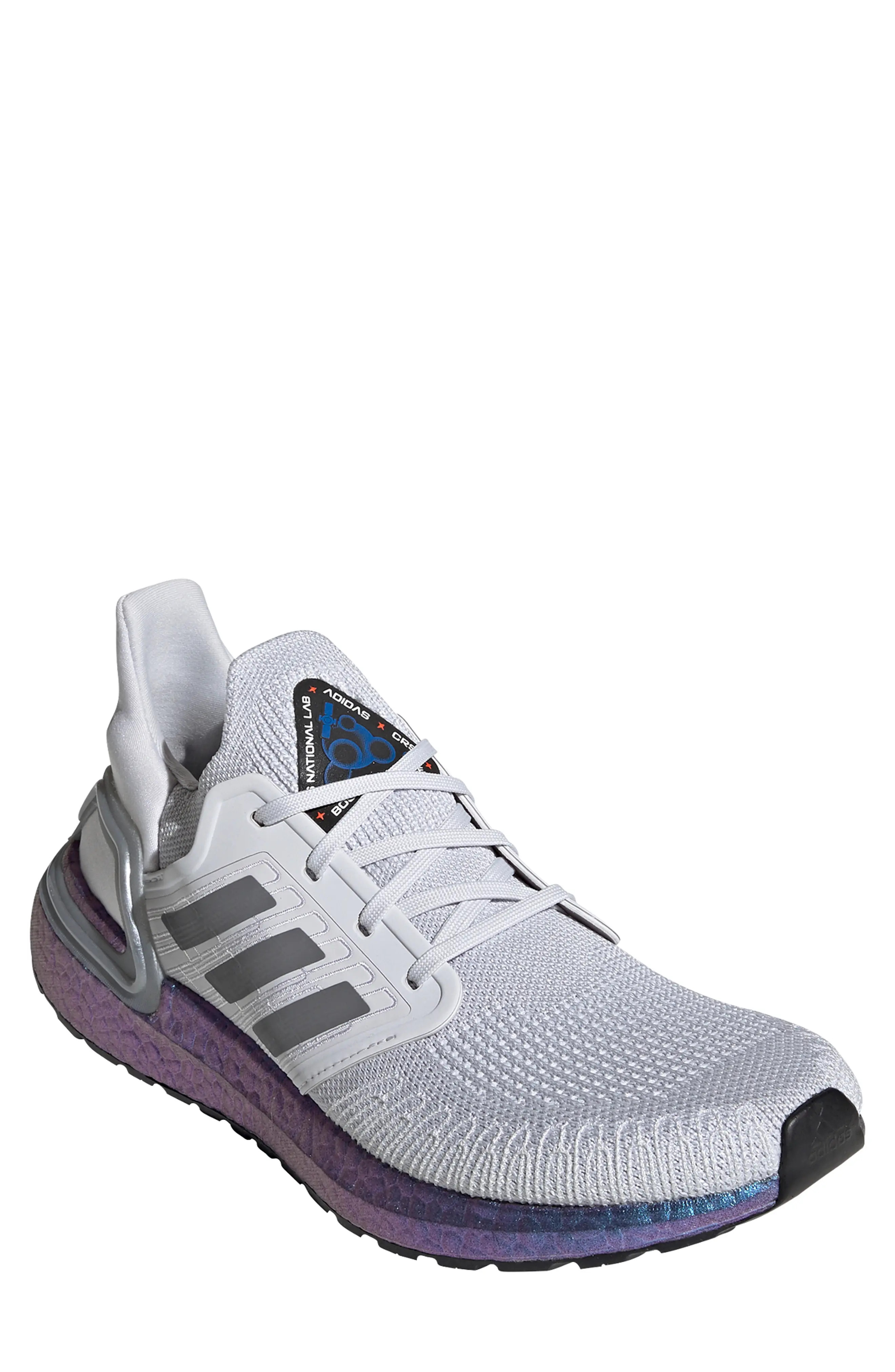 Men's Adidas Ultraboost 20 Space Race Running Shoe, Size 11.5 M - Grey | Nordstrom