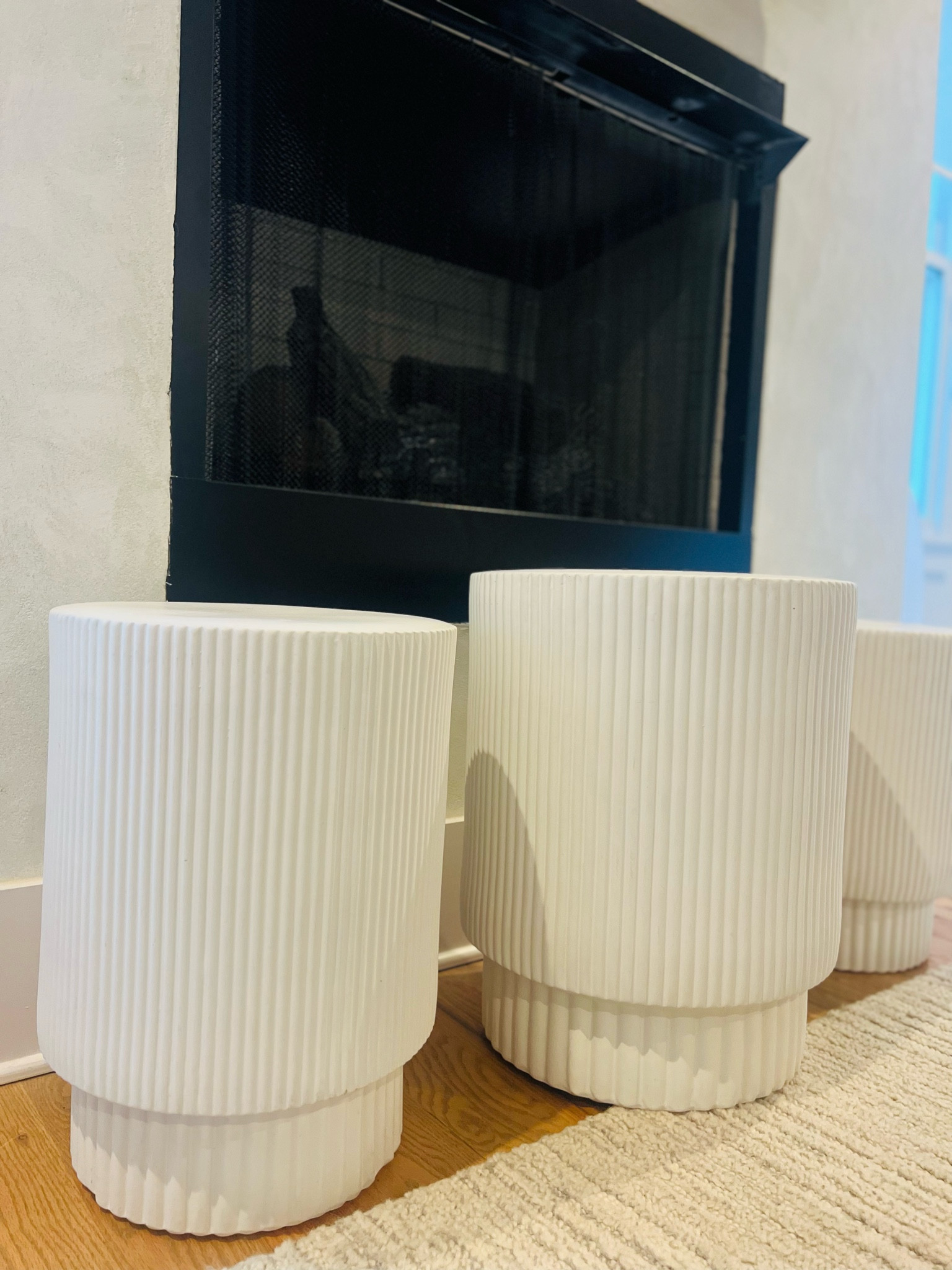 West elm! We have 3 of these and love them! Can be pushed together to make a table also! Linked a similar one on Amazon! 

#LTKGiftGuide #LTKHome #LTKFindsUnder100