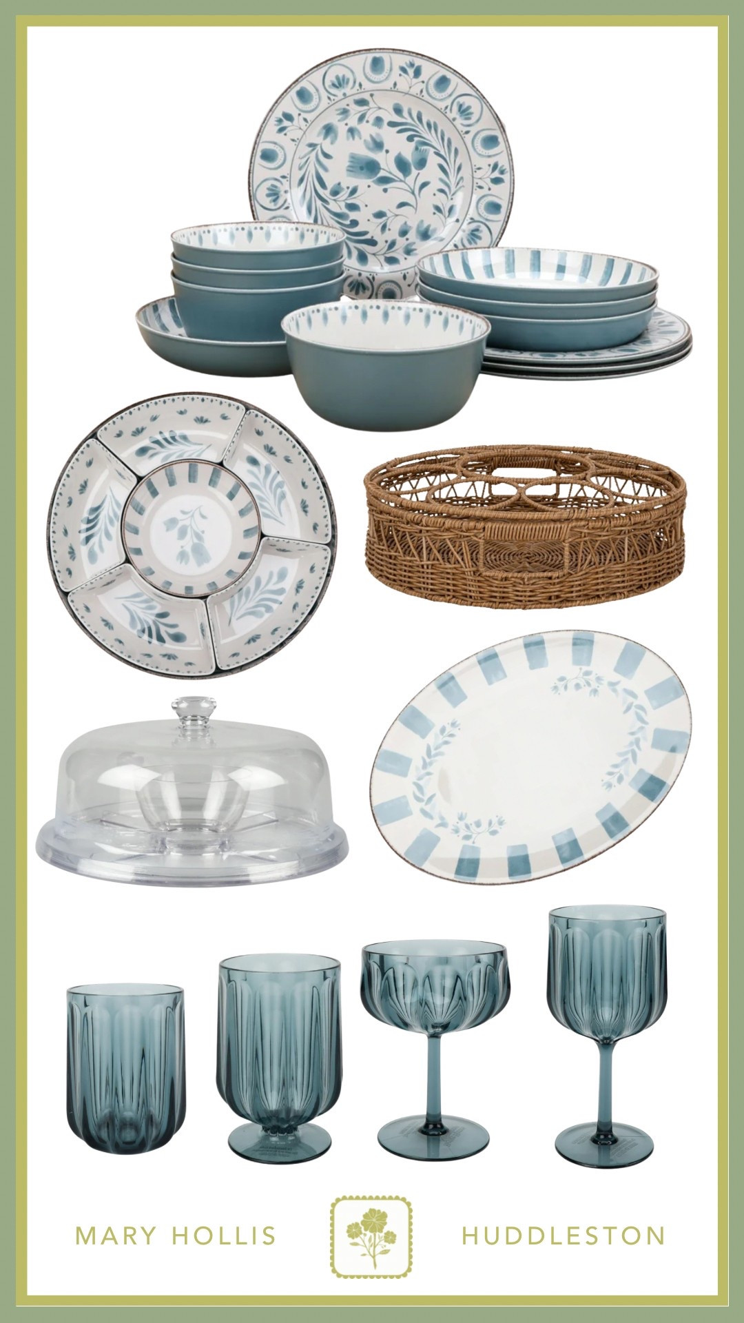 Chic Melamine Outdoor Tabletop