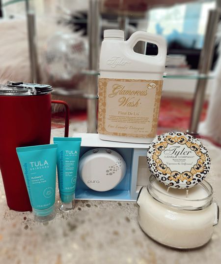 Tyler Candle Co Candle, Tyler Laundry Detergent, Pura scent diffuser, Tula Filter Primer, Tula H2Oasis mask, Brumate tumbler

Tula Code: PEYTONBAXTER (15% off SITEWIDE!)

#LTKbeauty #LTKstyletip #LTKfindsunder50