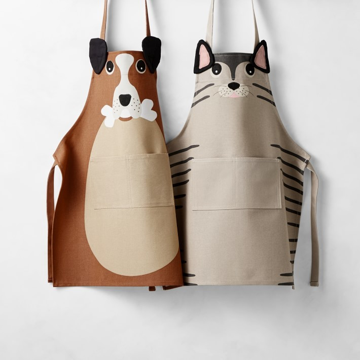 Dog & Cat Kid Aprons | Williams-Sonoma