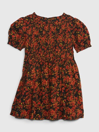 Toddler Puff Sleeve Smocked Dress | Gap (US)