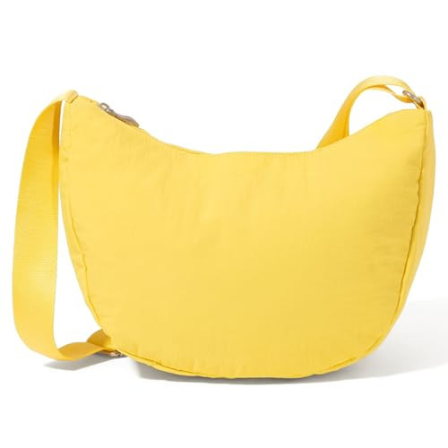 Baggallini Swift Crescent Crossbody Bag for Women - Lightweight 12"x8" Travel Purse Handbag | Amazon (US)