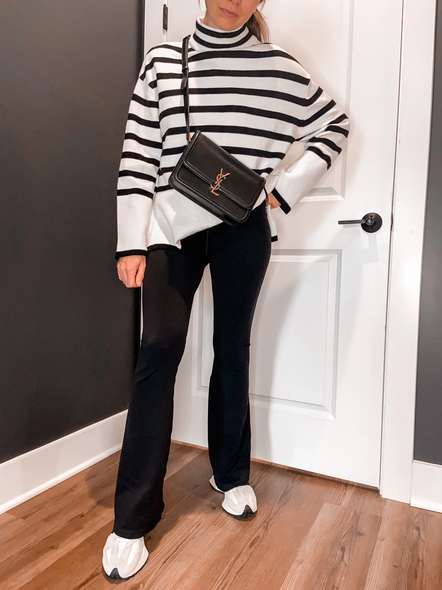 Flare leggings outfitt