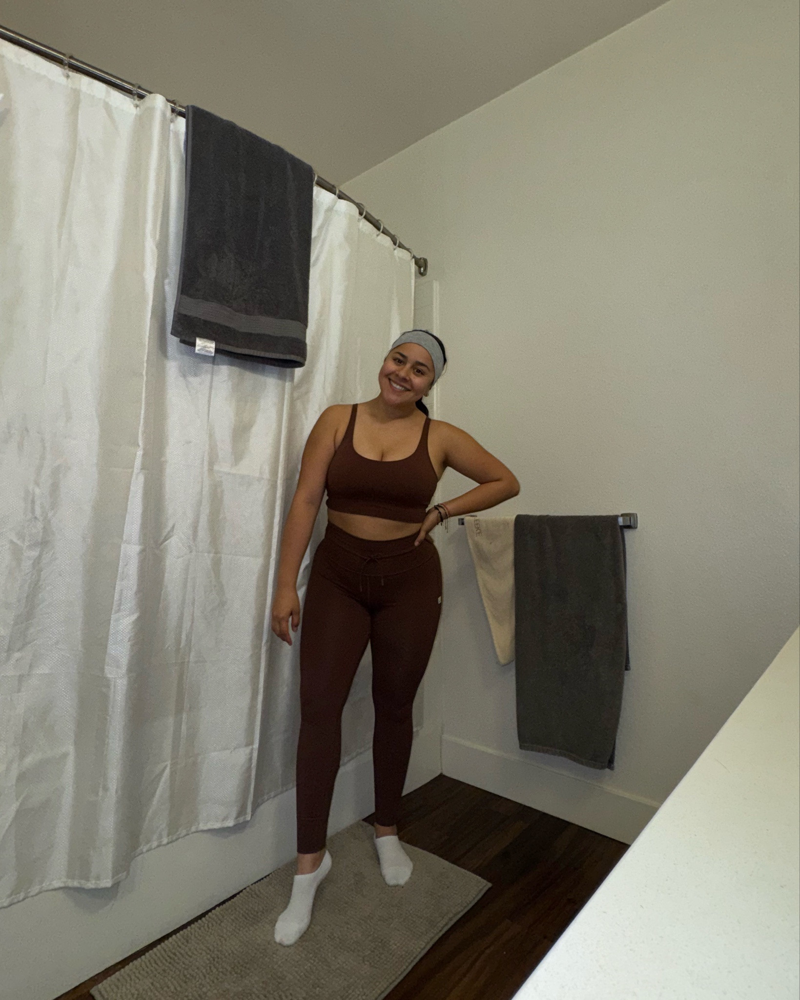 One of my all time favorite workout sets from @Vuori US. So buttery and the sports keeps the girls in place! Highly recommend 👌🏽

Top: M
Bottoms: I got small but could go M. 



#LTKootd #LTKfitnessgoals #LTKMidsize