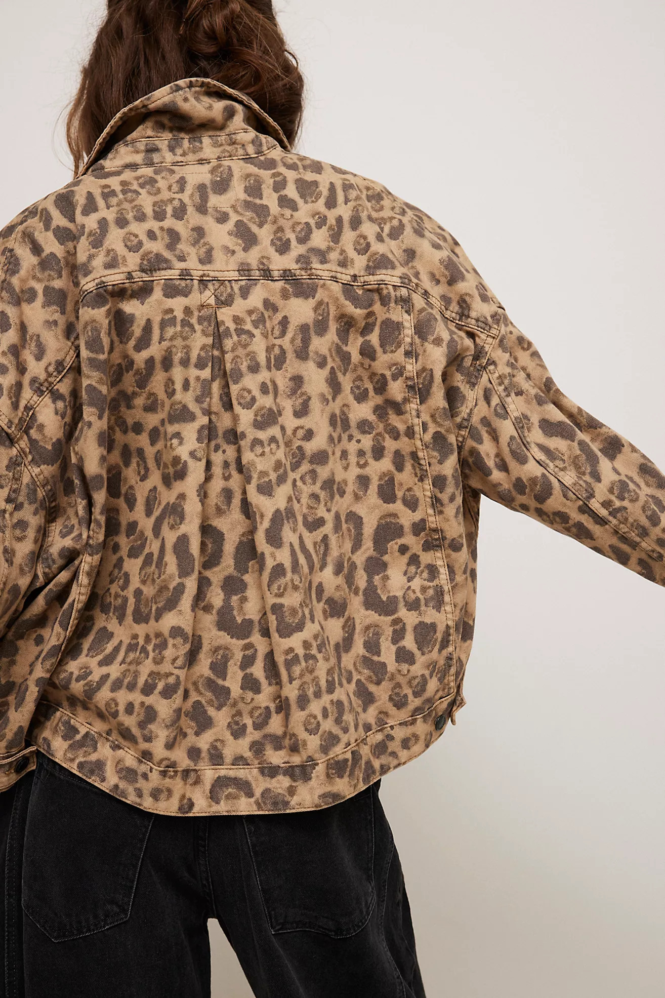 We The Free Opal Swing Printed Denim Jacket | Free People (Global - UK&FR Excluded)