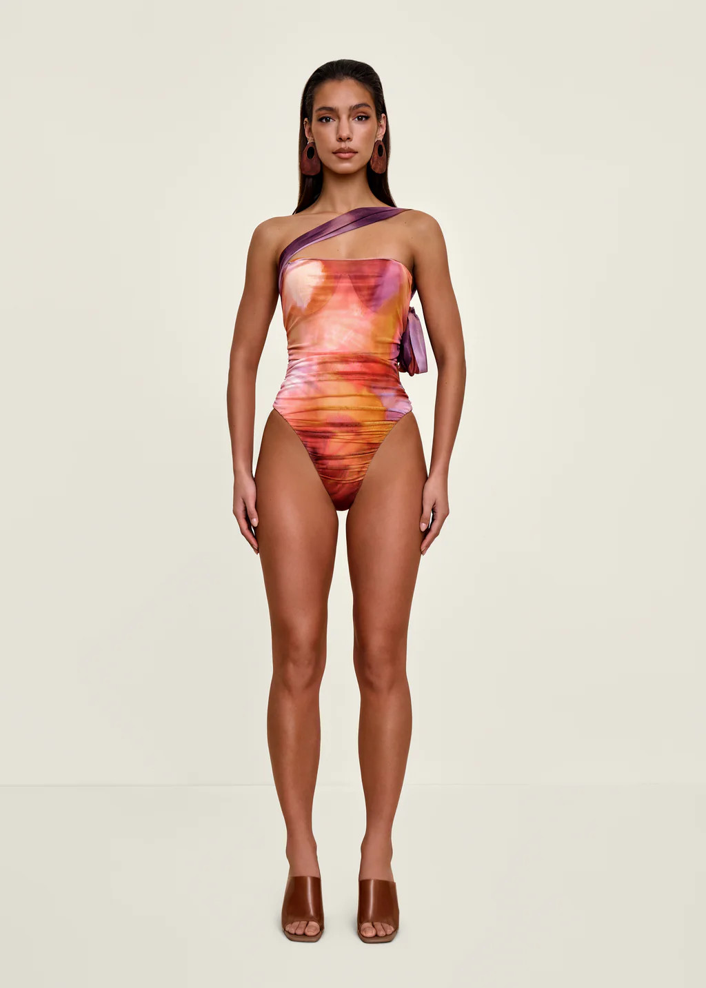 TIKA ONE PIECE SWIMSUIT - DANDI PRINT | ANDREA IYAMAH