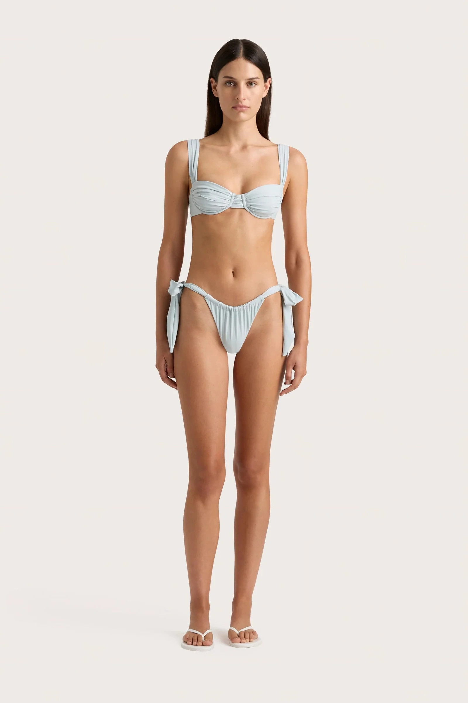 Sol Bikini Top Sky Blue | Faithfull (AU)
