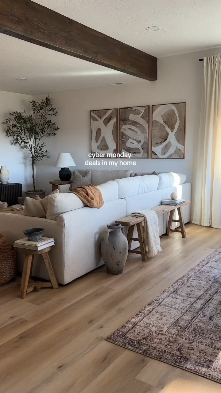 Hanson Upholstered Wingback Bed curated on LTK