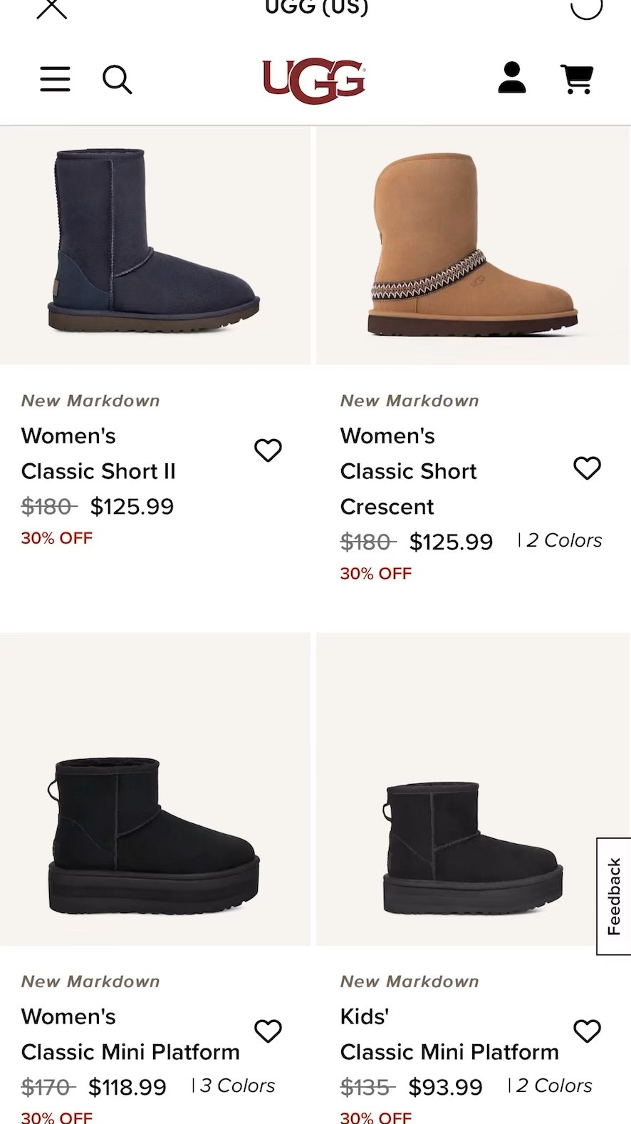 Up to 50% off popular UGGS 🏃‍♀️‍➡️

#LTKShoeCrush #LTKFindsUnder100 #LTKWatchNow
