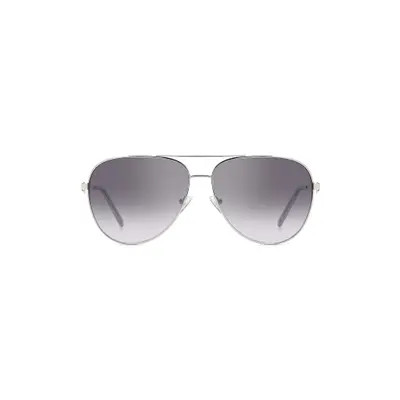Kurt Geiger London 65mm Oversize Gradient Pilot Sunglasses in Gold Copper/plum at Nordstrom | Nordstrom