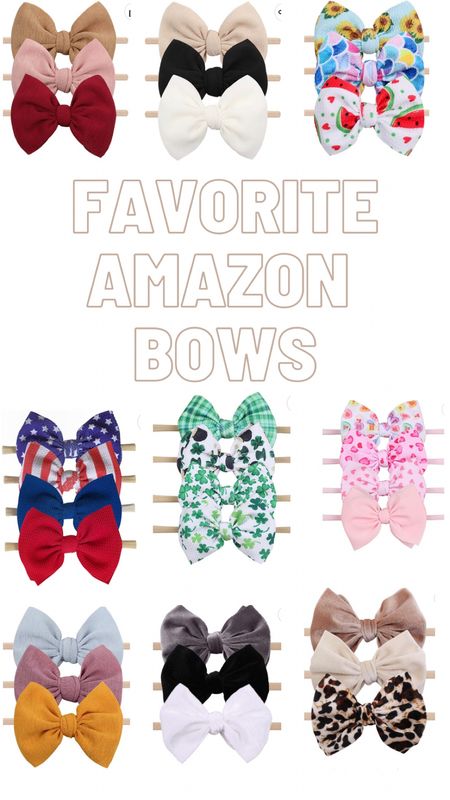 This bow pack is possibly my favorite on Amazon !

#LTKSeasonal #LTKbaby #LTKkids